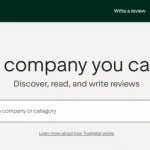 Current Winstler Trustpilot profile showing the winstlercasino.io domain context without personal account data